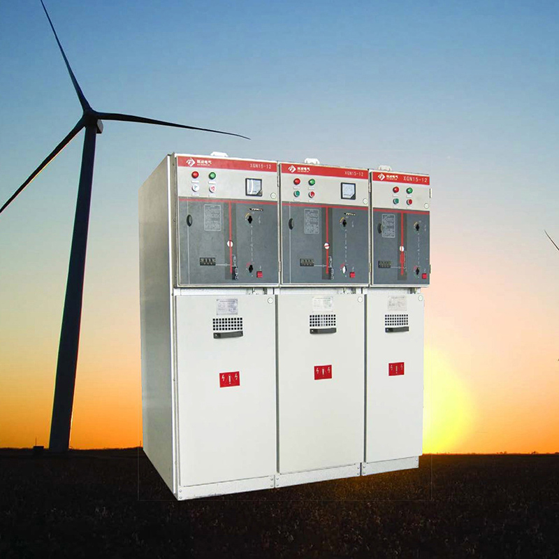 HXGN15-12(SF6)单元式交流金属封闭环网开关设备